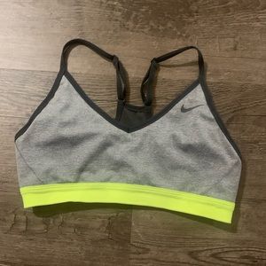 Nike Grey Sports Bra